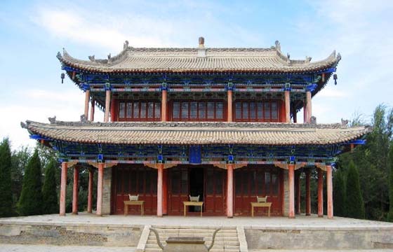 Jingyuan Temple in Qapqal
