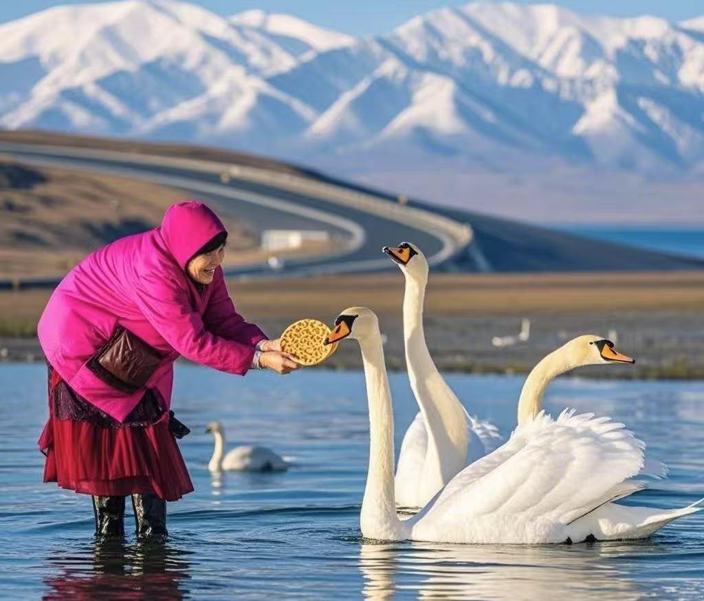 Enjoying Visitors Enjoying Visitors