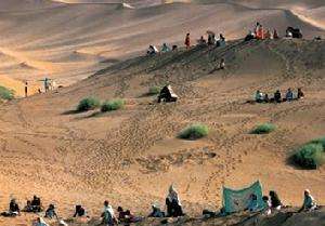 Sand Therapy in Turpan